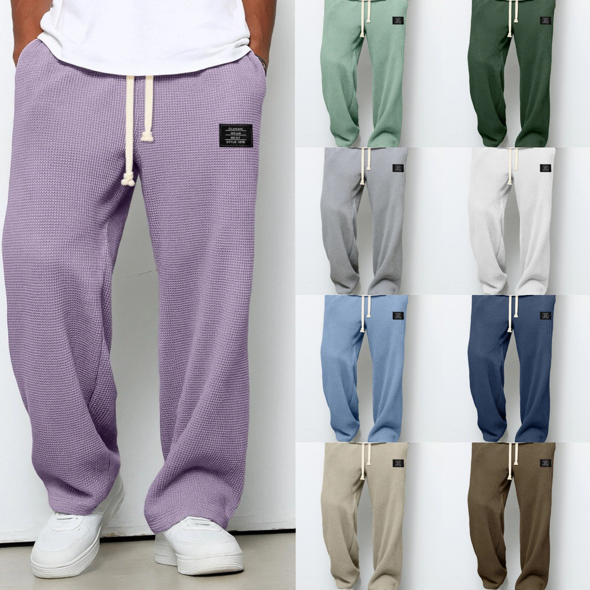 carsons| Pantalones para hombres de corte cómodo