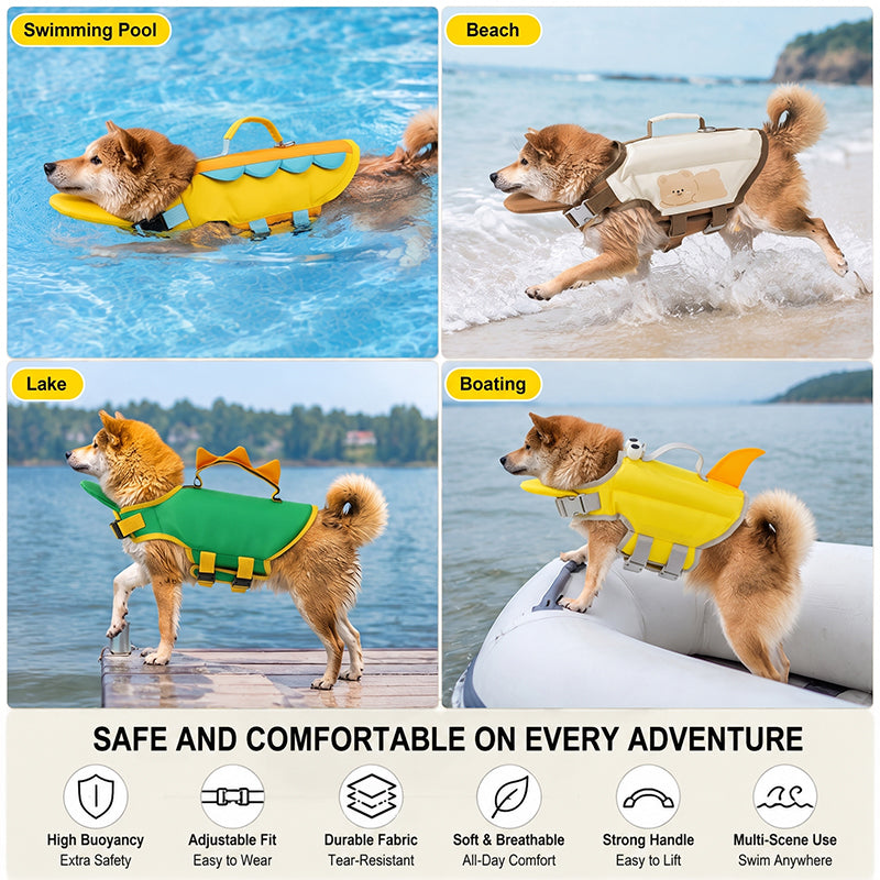 Chalecos salvavidas perros