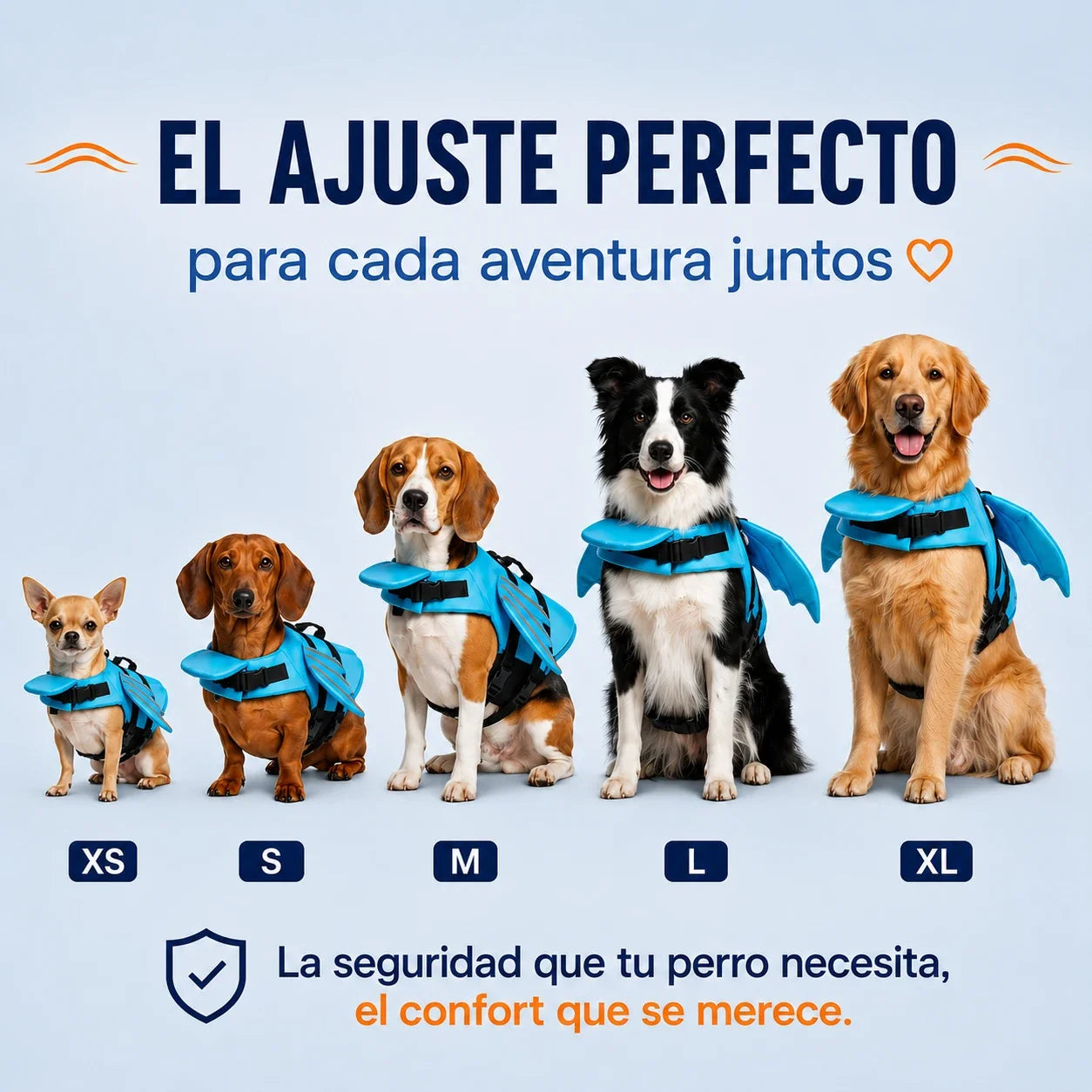 Chaleco Salvavidas para Perros
