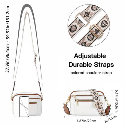 Elena | Bolso de Hombro de Piel Refinada