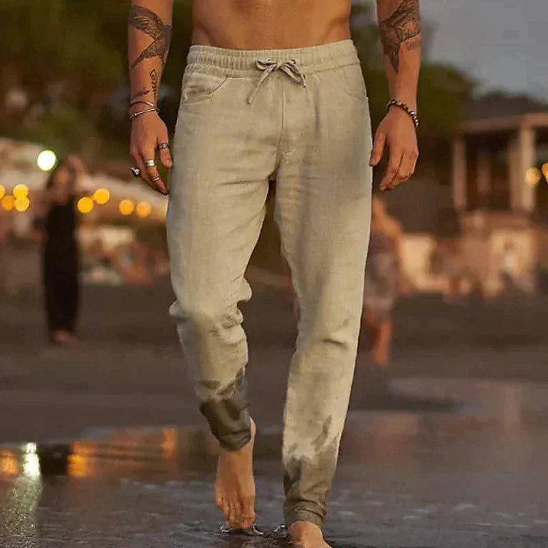 summer | Pantalones de Playa de Lino