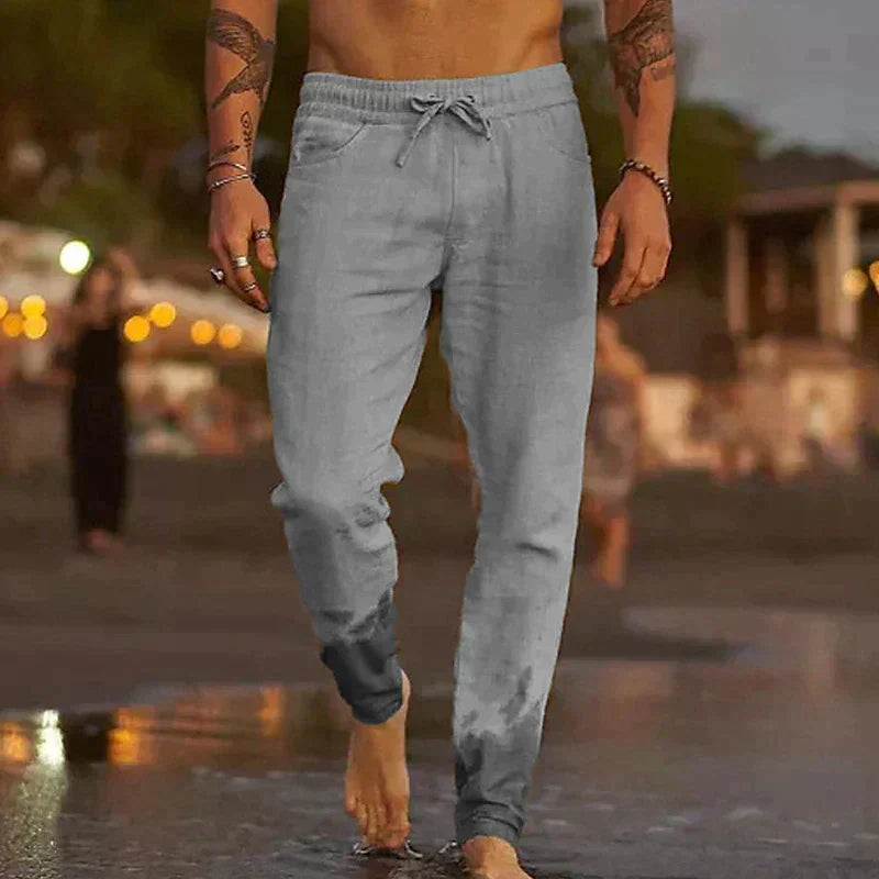 summer | Pantalones de Playa de Lino