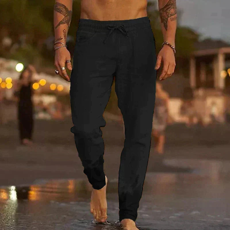 summer | Pantalones de Playa de Lino