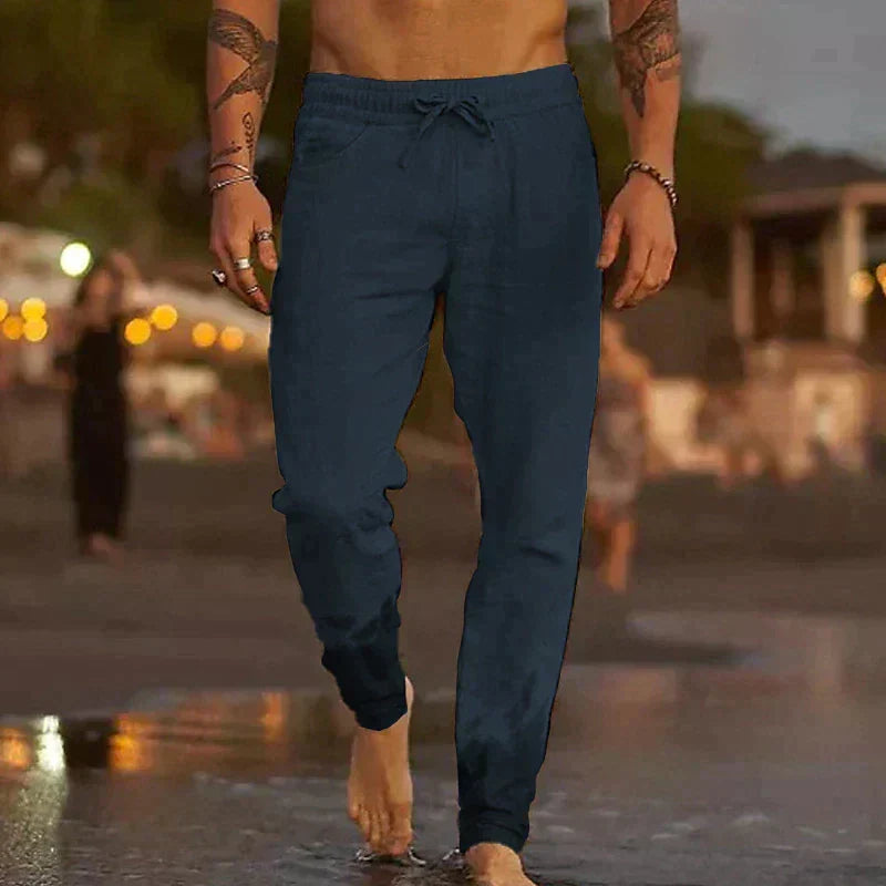 summer | Pantalones de Playa de Lino
