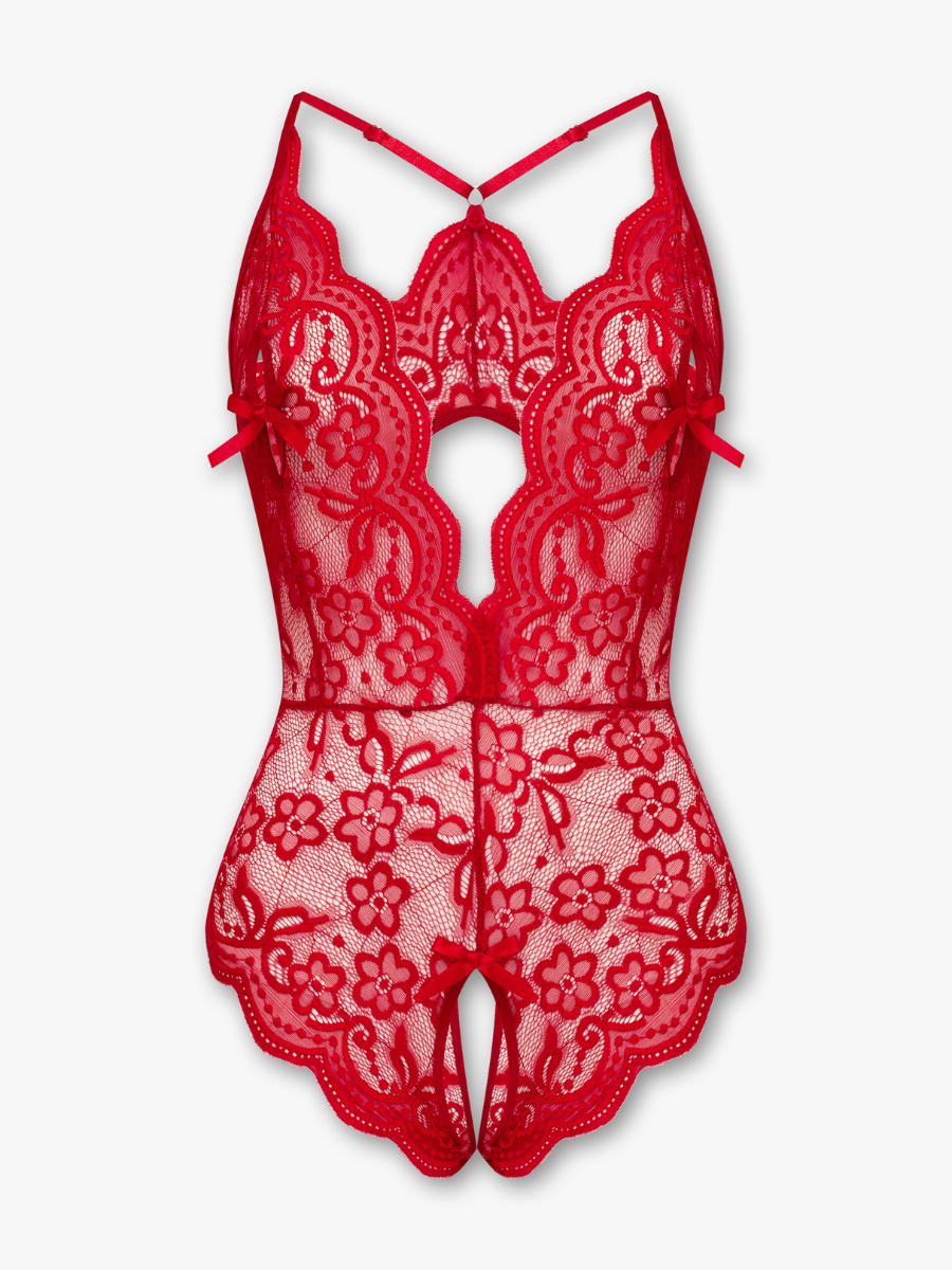LINA BODYSUIT RED